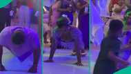 Strong bride does 32 push-ups at her wedding, dazzles guests and MC, video generates buzz