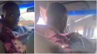 I'm not your driver: Young man verbally fights mum for sitting at the back while he drives, video goes viral