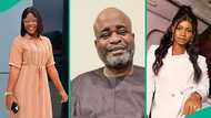 Lady shares observation about Priscilla Ojo's biological father after seeing him during wedding