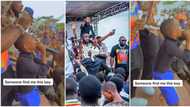 "We discovered a star": Nigerian boy holds crowd spellbound with incredible music talent, video goes viral
