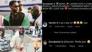 “You go a day before jeje”: Davido laughs at Kizz Daniel as he travels to Benin ahead of show to avoid issues