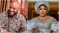 “Our third wife”: Drama as Bobrisky gushes over video of Yul Edochie speaking with his baritone voice