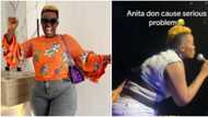 "You know wetin Anita don cause?" Warri Pikin begs fans at show not to call her by her name in public