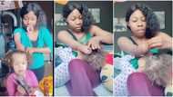 "Nothing is impossible": Woman who has only one had uses it to braid her daughter's hair, video goes viral
