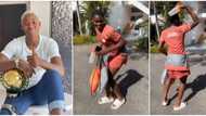 "I love you": Footballer Asisat Oshoala whines waist to Igbo music with plastic on her head in new video