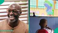 Dad heads home with son who won't stop crying at school, turns on television for him: "No stress"