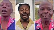 "Teeth wey go foreign": Hilarious reactions as old men with foil paper, fake tattoos join Asake challenge