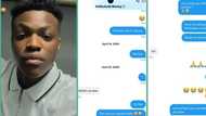 "When I was still a mumu": Nigerian man leaks his 2020 chat with girl he admired, photos trend