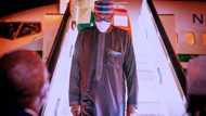 Breaking: Uncertainty over Buhari's UK medical trip as president returns to Abuja