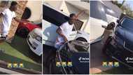 Shatta Wale shows off large Range Rover collection and other cars; fans call him the richest artiste in Ghana