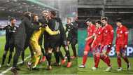 Watch bizarre celebrations by 2nd division side Holstein Kiel as they knock Bayern out of German Cup (video)