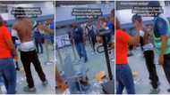 Angry Benin boys scatter things at airport after airline cancelled their flight, video emerges