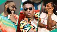 “Wisdom choke”: Davido’s response goes viral after being asked to pick between Wizkid, Burna Boy or himself