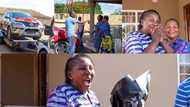 Sweet moment mum burst into tears, screamed for joy as son surprised her with a new car melts hearts
