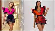 Who rocked it better? Fashionistas Kim Oprah and Chioma Goodhair rock similar playsuits