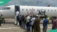 Photos: Celebration as Nigerian Army airlifts frontline troops serving in Northeast back home