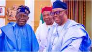 Photos, details emerge as Tinubu receives Akpabio, Hope Uzodimma in Aso Rock