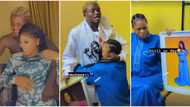 Portable's wife in tears as singer buys her cake, photo frame and invites 'paranran' for her birthday