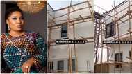 Actress Laide Bakare unveils new mansion, Yomi Fabiyi, Ijebu, other celebs celebrate with her