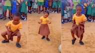Swagalicious little girl in uniform causes serious commotion in school, dances incredibly as students cheer her on