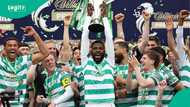Kelechi Iheanacho reacts emotionally after helping Celtic secure Premiership title, video