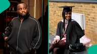 Sabinus' wife Ciana graduates from university against all odds: "Had distinction despite challenges"