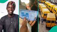 Man displays photo of fake N1000 note reportedly issued to conductor by passenger