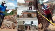 Nigerian man celebrates buying land and building house on it all within 12 months, shares photos, many react