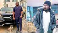 New year blessing: Singer Qdot acquires Benz, shares pics, netizens turn it to 2023 prayer point