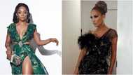 Media girl Toke Makinwa takes fans away as she recreates Jennifer Lopez's iconic look