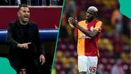 Galatasaray coach reacts after Barcelona thrash Victor Osimhen-led team 4-1