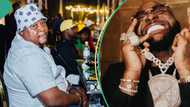 “David Chukwuebuka Adeleke”: Cubana Chiefpriest hails Davido over N577m Timeless necklace, gives him Igbo name