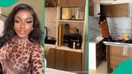 Lady moving out of rented apartment dismantles things she built inside, video sparks mixed reactions