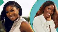 "You be cultist": Jemima Osunde gets 10th ear piercings without flinching, video leaves many talking