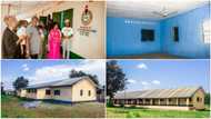 Corps member renovates hostel block in Kaduna, fixes their dirty toilets, photos spark reactions