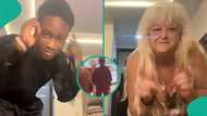 Nigerian man reunites with Oyibo lover, many point out 1 observation in viral video