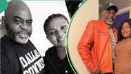 "We are thankful": Funsho Adeolu shares adorable pics as he marks 19th wedding anniversary