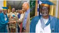 "I stayed home doing nothing" 70-year-old Nigerian man returns to university, graduates with first class