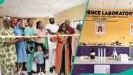 Ex-corps member leaves NYSC, FCT in surprise after gifting science lab to top public school