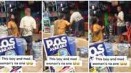 “This Na Her Ex-boyfriend”: Drama as Madwoman Creates a Scene at a Young Man’s Shop, Refuses to Leave