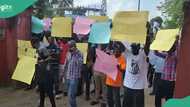 JUST IN: Massive protest hits Cross River state, reason emerges