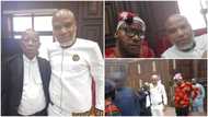Nnamdi Kanu: Full list, details of FG's 8 charges against IPOB leader struck out by court
