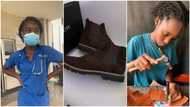 "I'm using ASUU strike to work more on my business": Hardworking medical student who makes shoes speaks