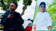 Chinedu Ikedieze dedicates son in church, shares videos, pictures: "Congratulations more blessings"