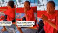 "I love her vibe": Apprentice abandons her work, sings Shalipopi's song in video, people react