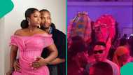 Yhemo Lee's wedding: Ghana-Must-Go bags filled with money take centre stage, video causes stir