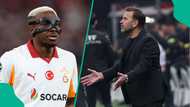 Galatasaray coach explains why he dropped Osimhen from matchday squad vs Genclerbirligi