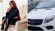 Nigerians react as Instagram influencer Papaya acquires Benz worth millions of naira