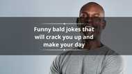 Funny bald jokes that will crack you up and make your day