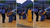 "I'm suspecting him": Reactions to viral video of gateman dancing joyously after Oga's wife gave birth